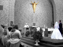 Church - Bride and Groom - Virginia Beach Wedding Photography