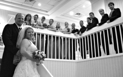 Wedding Party on Wedding Day - Virginia Beach Wedding