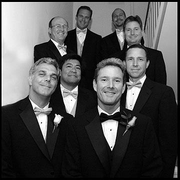 The groom and groomsmen - Wedding Day - Virginia Beach Wedding